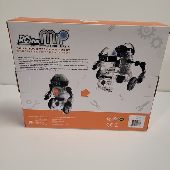 WowWee RC Mini Build Your Very Own Robot Kit NEW Remote Control STEM DIY Ages 8+ - Picture 2 of 9